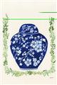 Picture of Blue vase I  _GroupedProduct_Rectangle_Portrait_Unframed_Print_Only_