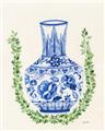 Picture of Blue vase II _GroupedProduct_Rectangle_Portrait_Unframed_Print_Only_