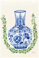 Picture of Blue vase II _GroupedProduct_Rectangle_Portrait_Unframed_Print_Only_