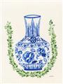 Picture of Blue vase II _GroupedProduct_Rectangle_Portrait_Unframed_Print_Only_