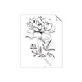 Picture of Flowers and leaves (Foil) _GroupedProduct_Rectangle_Portrait_Unframed_Print_Only_