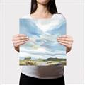 Picture of Cloudy sky landscape _GroupedProduct_Square_Canvas_