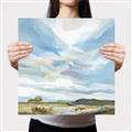 Picture of Cloudy sky landscape _GroupedProduct_Square_Canvas_