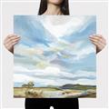 Picture of Cloudy sky landscape _GroupedProduct_Square_Canvas_