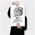Picture of Flowers and leaves II _GroupedProduct_Rectangle_Portrait_Canvas_