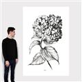Picture of Flowers and leaves II _GroupedProduct_Rectangle_Portrait_Canvas_