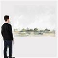 Picture of Foggy Horizon _GroupedProduct_Rectangle_Landscape_Canvas_
