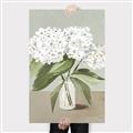 Picture of White Hydranga _GroupedProduct_Rectangle_Portrait_Canvas_