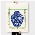 Picture of Blue vase I  _GroupedProduct_Rectangle_Portrait_Canvas_