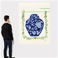 Picture of Blue vase I  _GroupedProduct_Rectangle_Portrait_Canvas_