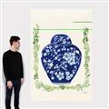 Picture of Blue vase I  _GroupedProduct_Rectangle_Portrait_Canvas_