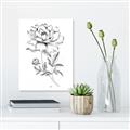 Picture of Flowers and leaves (Foil) _GroupedProduct_Rectangle_Portrait_Canvas_