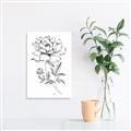 Picture of Flowers and leaves (Foil) _GroupedProduct_Rectangle_Portrait_Canvas_