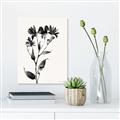 Picture of Black flower II (Ink border black ) _GroupedProduct_Rectangle_Portrait_Canvas_