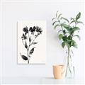 Picture of Black flower II (Ink border black ) _GroupedProduct_Rectangle_Portrait_Canvas_