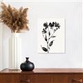Picture of Black flower II (Ink border black ) _GroupedProduct_Rectangle_Portrait_Canvas_