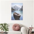 Picture of Day on the Lake _GroupedProduct_Rectangle_Portrait_Photography _GroupedProduct_Rectangle_Portrait_Canvas_