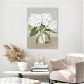 Picture of White Hydranga _GroupedProduct_Rectangle_Portrait_Canvas_