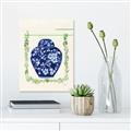 Picture of Blue vase I  _GroupedProduct_Rectangle_Portrait_Canvas_
