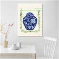 Picture of Blue vase I  _GroupedProduct_Rectangle_Portrait_Canvas_