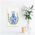 Picture of Blue vase II _GroupedProduct_Rectangle_Portrait_Canvas_