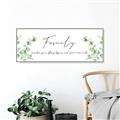 Picture of Story begins with Family _GroupedProduct_Panel_Landscape_Canvas_Framed_