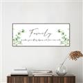 Picture of Story begins with Family _GroupedProduct_Panel_Landscape_Canvas_Framed_