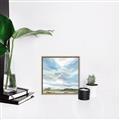 Picture of Cloudy sky landscape _GroupedProduct_Square_Canvas_Framed_