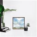 Picture of Cloudy sky landscape _GroupedProduct_Square_Canvas_Framed_