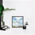 Picture of Cloudy sky landscape _GroupedProduct_Square_Canvas_Framed_