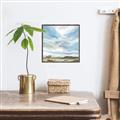 Picture of Cloudy sky landscape _GroupedProduct_Square_Canvas_Framed_