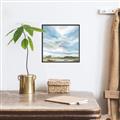 Picture of Cloudy sky landscape _GroupedProduct_Square_Canvas_Framed_