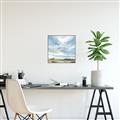 Picture of Cloudy sky landscape _GroupedProduct_Square_Canvas_Framed_