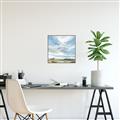 Picture of Cloudy sky landscape _GroupedProduct_Square_Canvas_Framed_