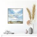 Picture of Cloudy sky landscape _GroupedProduct_Square_Canvas_Framed_