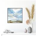 Picture of Cloudy sky landscape _GroupedProduct_Square_Canvas_Framed_