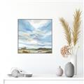 Picture of Cloudy sky landscape _GroupedProduct_Square_Canvas_Framed_
