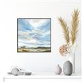 Picture of Cloudy sky landscape _GroupedProduct_Square_Canvas_Framed_