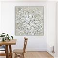Picture of Baby's  Breath _GroupedProduct_Square_Canvas_Framed_