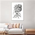 Picture of Flowers and leaves II _GroupedProduct_Rectangle_Portrait_Canvas_Framed_