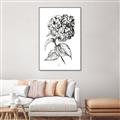 Picture of Flowers and leaves II _GroupedProduct_Rectangle_Portrait_Canvas_Framed_