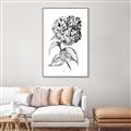 Picture of Flowers and leaves II _GroupedProduct_Rectangle_Portrait_Canvas_Framed_
