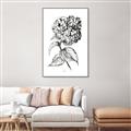 Picture of Flowers and leaves II _GroupedProduct_Rectangle_Portrait_Canvas_Framed_