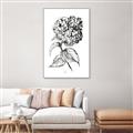 Picture of Flowers and leaves II _GroupedProduct_Rectangle_Portrait_Canvas_Framed_