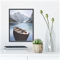 Picture of Day on the Lake _GroupedProduct_Rectangle_Portrait_Photography _GroupedProduct_Rectangle_Portrait_Canvas_Framed_