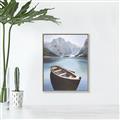 Picture of Day on the Lake _GroupedProduct_Rectangle_Portrait_Photography _GroupedProduct_Rectangle_Portrait_Canvas_Framed_