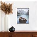 Picture of Day on the Lake _GroupedProduct_Rectangle_Portrait_Photography _GroupedProduct_Rectangle_Portrait_Canvas_Framed_