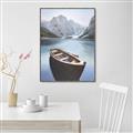 Picture of Day on the Lake _GroupedProduct_Rectangle_Portrait_Photography _GroupedProduct_Rectangle_Portrait_Canvas_Framed_