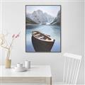 Picture of Day on the Lake _GroupedProduct_Rectangle_Portrait_Photography _GroupedProduct_Rectangle_Portrait_Canvas_Framed_