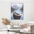 Picture of Day on the Lake _GroupedProduct_Rectangle_Portrait_Photography _GroupedProduct_Rectangle_Portrait_Canvas_Framed_